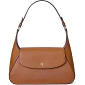 Ralph Lauren für Damen. 431969364002 Braune mittelgroße Schylar Schultertasche (OSFA), Lässig, Leder