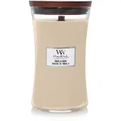 Woodwick Vanilla Bean Duftkerze mit holzdocht (hearthwick) 453.6 g