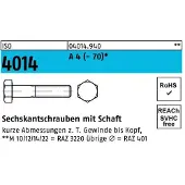 Reyher ISO 4014 - Edelstahl A4-70 - M 12x190 - Sechskantschrauben mit Schaft