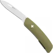 Swiza D01 AM, KNI.0016.1050, Olive, Schweizer Taschenmesser, 4 Werkzeuge