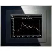 Siemens Melde/Bedientableau UP KNX sw Farbe 5WG1588-2AB23