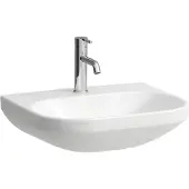Laufen LUA Waschtisch, 1 Hahnloch, ohne Überlauf, 550x460mm, H8110810001561, Farbe: Weiß