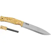 Casström No. 14 SFK 13424 Curly Birch mit Feuerstahl, Bushcraftmesser