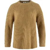 Fjällräven övik Rib Sweater W buckwheat brown (232) XS