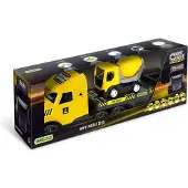 Wader Magic Truck Technic Abschleppwagen mit Betonmischer –