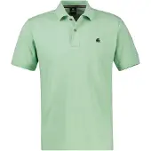 Lerros Poloshirt "Herren Poloshirt, tonal gestreift", Herren, Gr. XL, grün (light peppermint), 100% Baumwolle, ohne Ausschnitt, Shirts Poloshirt