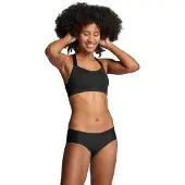 Puma Bügelloser BH "WOMEN HIGH SUPPORT ACTIVE BRA", Damen, Gr. 70, Cup C/D, schwarz, Obermaterial: 81% Polyester, 19% Elasthan, unifarben, BHs Bügelloser BH, mit breiten Trägern, Doppelcupgrößen
