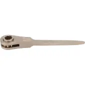 Ks Tools BRONZEplus Bauknarre, 6-kant, mit Zentrierspitze 21 mm ( 963.1107 )