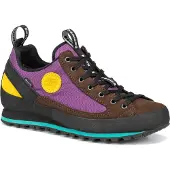Hanwag Wanderschuhe Rotpunkt Low GTX Herren Brown Violet-Schuhgröße 40,5