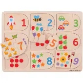 Bigjigs Puzzle – Ordne mir meinen Platz zu