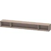 Duravit L-Cube Regalelement horizontal, 3 Fächer, 140x1000x120mm, LC120104343, Farbe: Basalt Matt Dekor