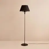 Opviq , AYD-3481, Stehlampe, 100 % PVC, Schwarz, 38 x 38 x 150 cm