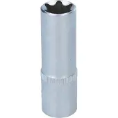 Ks Tools 3/8 TX-E Stecknuss, lang, E12