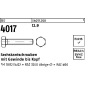 Reyher DIN 933 / ISO 4017 - Stahl 12.9 blank - M 20x100 - Sechskantschrauben mit Gewinde bis Kopf