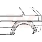 VAN WEZEL Seitenwand 5812145 hinten links