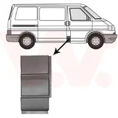 VAN WEZEL Seitenwand 5874116 B-Säule