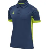 Hummel LEAD Funktions Poloshirt dark denim S