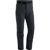 Maier Sports Funktionshose "Oberjoch Therm", Herren, Gr. 60, Normalgrößen, schwarz, 90% Polyamid, 10% Elasthan, Hosen Funktionshose, Winter-Outdoorhose, wattiert und elastisch
