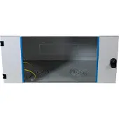 EFB Elektronik 102130GR.06 Fronttür für Wandverteiler 6HE, Glas, RAL7035 102130GR06
