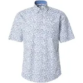 Fynch&Hatton Summer Poplin Print Kurzarmhemd