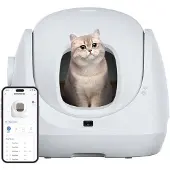Catlink Baymax Lite, Katze, Selbstreinigendes Katzenklo, Weiß, Polypropylen (PP), 12 V, 70 l