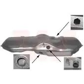 VAN WEZEL Kraftstoffbehälter 3730088 für OPEL