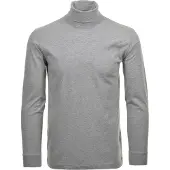 Ragman Herren Rollkragenpullover - Langarm Basic Rollkragen Regular Fit, Single Jersey, einfarbig