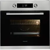Hanseatic Backofen "65M90E3-E11B200", Energieeffizienz: A, silber (silberfarben), B:59,5cm H:59,5cm T:57,5cm, Backöfen, inkl. 3 Jahre Herstellergarantie, Backofen