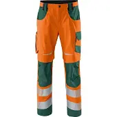 Kuebler unisex Warnschutzhose REFLECTIQ orange Groesse 90