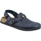 Birkenstock Tokio ESD Clog Damen, blau Weite: schmal blau Größe 40