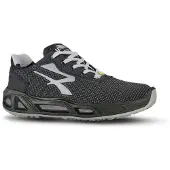 U Power Sicherheits-Halbschuh RAPTOR CARPET ESD S3 CI SRC, Farbe:schwarz, Größe:45