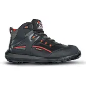 Upower Sicherheits-Hochschuh TEAK ESD S3 SRC, Farbe:schwarz, Größe:43