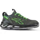 U Power - NAOS Anti-Shock-Sicherheitssneakers Low - Allzweck - ESD S3 CI SRC 37 Grau / Grün
