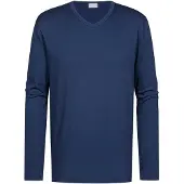 Mey Langarm-T-Shirt Serie Solid Night Neptune | Größe XXL