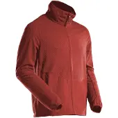 Mascot Herren Microfleece Pullover mit Reißverschluss CUSTOMIZED Herbstrot XL - 22803-639-24-XL - Herbstrot