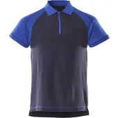 Mascot Polo-Shirt mit Brusttasche Image 50302, Farbe:marine/kornblau, Größe:M