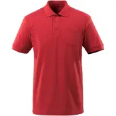 Mascot Polo-Shirt ORGON mit Brusttasche CROSSOVER 51586 Gr. M rot