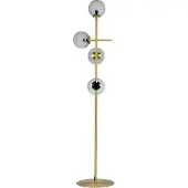 Dyberg Larsen Como Stehleuchte, 4-flg., messing