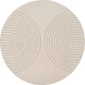 Merinos Teppich "Eclipse", beige, B:80cm H:14mm L:150cm, Polypropylen, Teppiche, Teppich, moderner Wohnzimmer Teppich, geometrisches Design