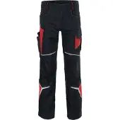 Kübler BODYFORCE Hose schwarz/mittelrot 98 - 2225 5302-9955-98 - schwarz/mittelrot