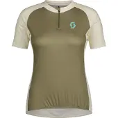 SCOTT Jersey W's Endurance 20 SS hay green/cotton white (8008) L