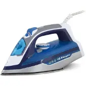 Orbegozo SV 2670, Trocken- & Dampfbügeleisen, Keramik-Bügelsohle, 80 g/min, Blau, Grau, 30 g/min, 0,35 l
