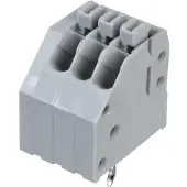 Wago 250-403 Leiterplattenklemme,Drücker,0,5 mm2,grau 250403 - 130 Stück