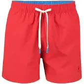 Lerros Badeshorts "Herren Beach-Shorts mit Innenhose", Herren, Gr. XL, Normalgrößen, rot (urban rot), 100% Nylon, Badehosen Badeshorts