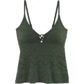 LASCANA Tankini-Top "Omara" mit Lochstickerei