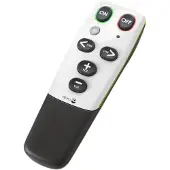 Doro HandleEasy 321rc, Universal, IR Wireless, Drucktasten, Schwarz, Weiß