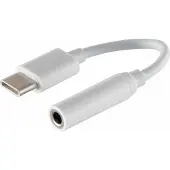 S-Impuls USB-C Audio Adapter 3,5mm Buchse analog weiß