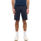 Mustang Shorts "Herren Style Amsterdam", Herren, Gr. 31, blau (579 dunkelblau), Twill, 97% Baumwolle, 3% Elasthan, unifarben, slim fit, Hosen Shorts
