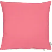 Apelt Dekokissen "3800", pink (pink, unifarben), B:66cm L:66cm, Obermaterial: 75% Polyester, 25% Baumwolle, Dekokissen_Sitzkissen_Kissenhüllen, Dekokissen, Statement-Reißverschluss