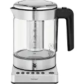 WMF KITCHENminis 04131800, 1 l, 1960 W, Edelstahl, Glas, Regelbare Temperatur, Wasserstandsanzeige